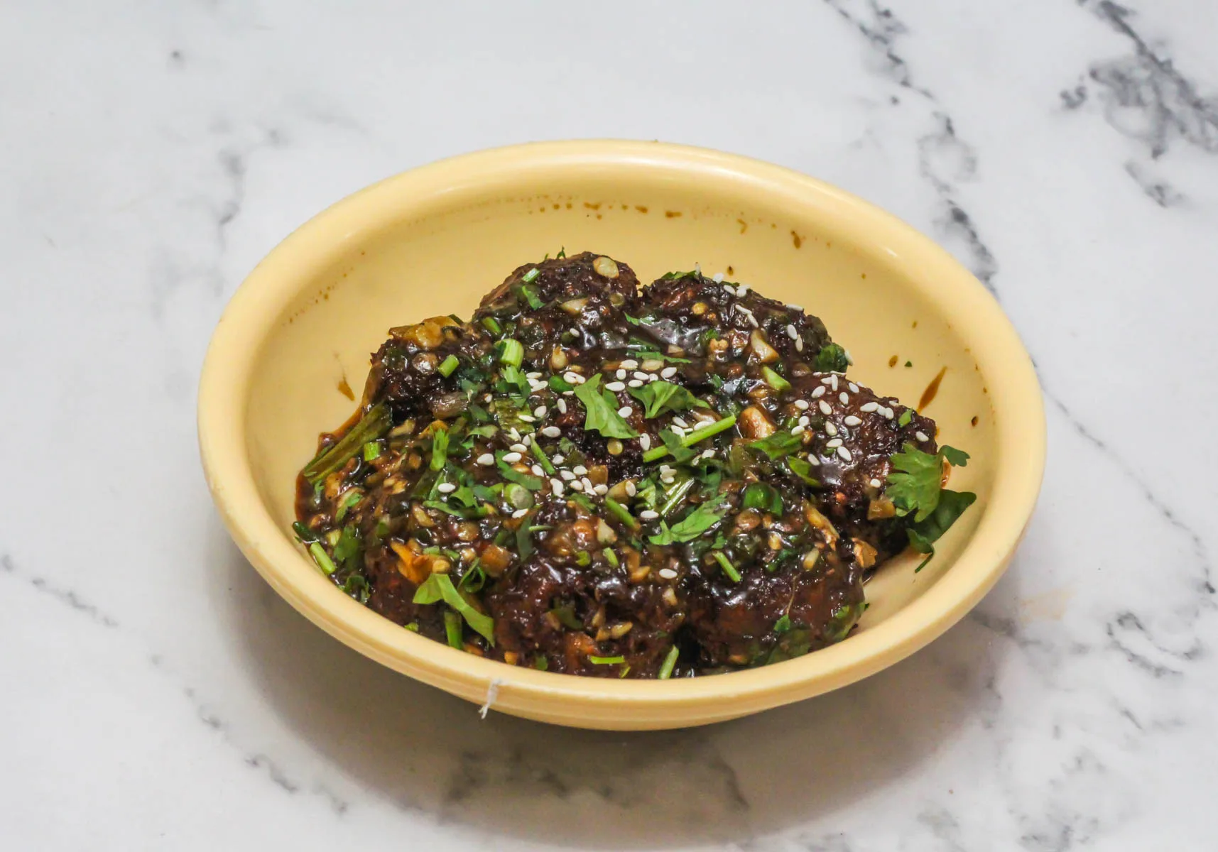 Veg Manchurian Dry